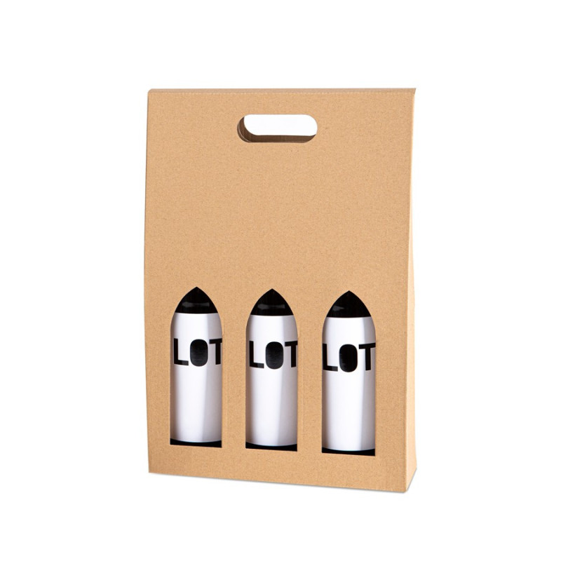 Estuche de carton 2 botellas