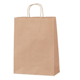 Bolsa kraft 22+11x32
