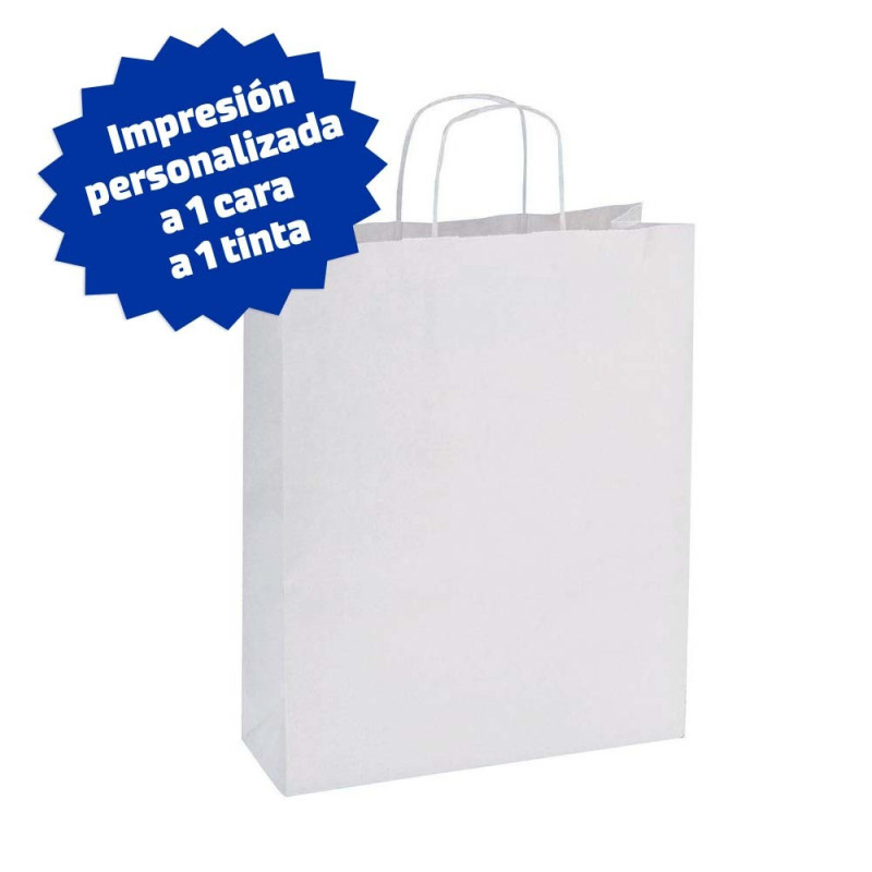Bolsa kraft 22+11x32