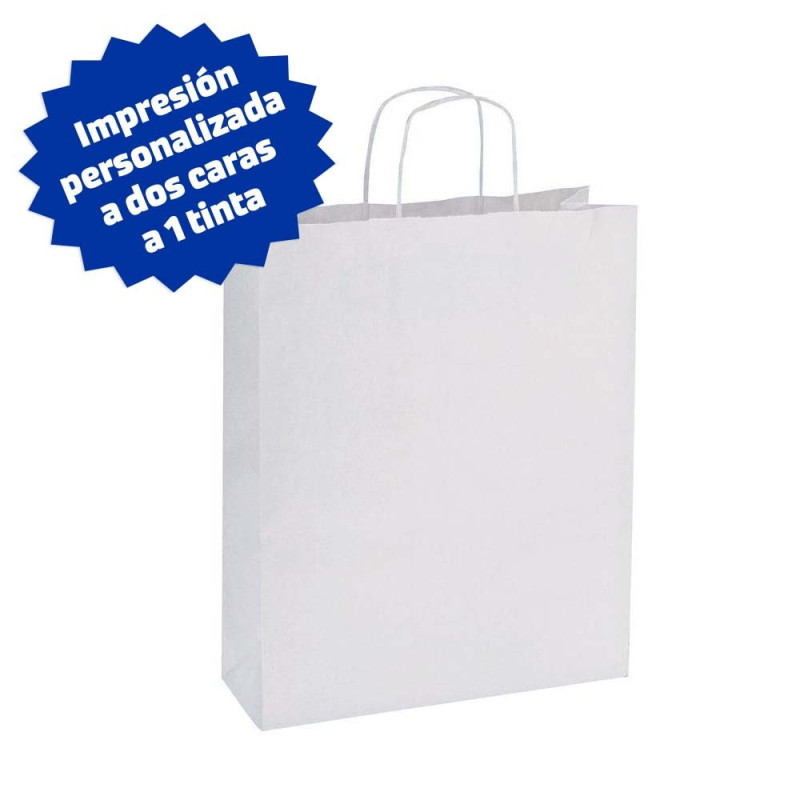 Bolsa kraft 22+11x32