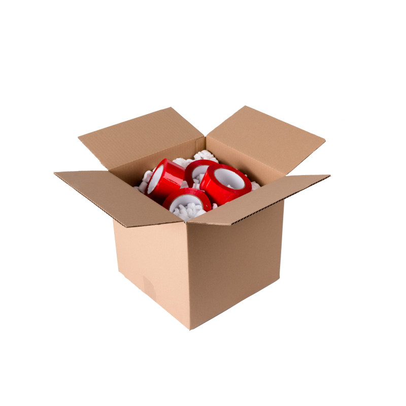 Caja de cartón simple 250x250x250mm