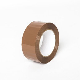 Polipropileno marron con adhesivo acrílico  48mmx132m