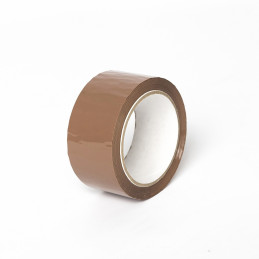 Polipropileno marron con adhesivo acrílico  48mmx66m