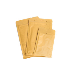 Sobre marrón con burbujas 220x265mm