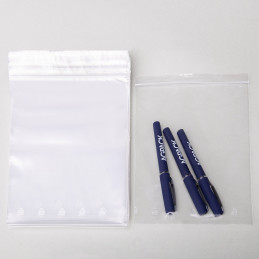 Bolsa con autocierre zip 200x300 mm