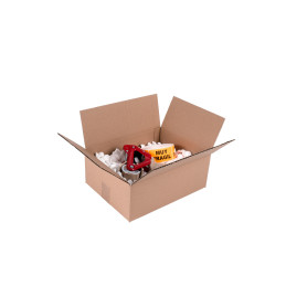 Caja de cartón simple 350x270x140mm