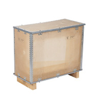Caja de madera plegable